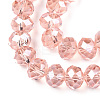 Electroplate Glass Beads Strands LS-EGLA-A034-T6mm-A34-2