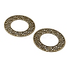Tibetan Style Alloy Linking Rings X-TIBE-Q035-055AB-NR-2