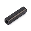 Ion Plating(IP) 304 Stainless Steel Magnetic Clasps with Glue-in Ends STAS-F276-05EB-2