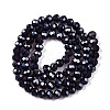 Electroplate Glass Beads Strands EGLA-A044-T6mm-A15-3
