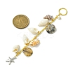 Shell Hair Accessories Chain Clips for Woman Girls OHAR-AB00005-3
