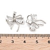 Brass Micro Pave Cubic Zirconia Pendants KK-P271-05P-C-3