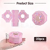 Hexagon Donut Cardboard Boxes CON-WH0019-18A-2