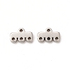 Non-Tarnish 304 Stainless Steel Chandelier Component Links STAS-A074-02C-P-1
