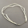 Multi-strand Necklace Cord for Jewelry Making NJEW-R218-21-2