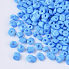 6/0 Baking Paint Glass Seed Beads SEED-S034-A06-3