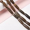 Tibetan Style dZi Beads Strands G-A024-01E-4