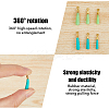 45Pcs 6 Style Silicone Fishing Floats AJEW-FH0004-03-4