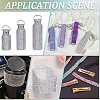 3 Yards 3 Styles Self-adhesion ABS Imitation Pearl with Rhinesatone Hotfix Rhinestone DIY-CY0001-88-4