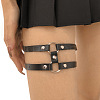 Imitation Leather Double Layer Leg Ring FS-WG420A0-01-1