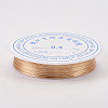 Round Copper Jewelry Wire X-CWIR-Q006-0.4mm-KC-2