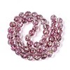 Handmade Foil Lampwork Beads LAMP-T021-33E-2