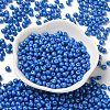 6/0 Opaque Baking Paint Glass Seed Beads SEED-M012-02A-03-2