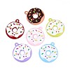 Spray Painted Alloy and Enamel Big Pendants PALLOY-T092-85M-1