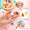 30Pcs 15 Styles Opaque Resin Imitation Food Decoden Cabochons RESI-TA0003-70-6