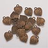 Tibetan Style Alloy Pendants TIBEP-409-AB-LF-1