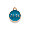 Alloy Enamel Pendants ENAM-S124-01A-05A-3