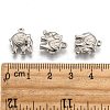 Tarnish Resistant 201 Stainless Steel Elephant Charms STAS-Q192-15-3