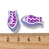 Handmade Transparent Glass Beads GLAA-N0028-02C-4