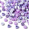200Pcs Mixed Style and Shapes Acrylic Beads OACR-FS0001-68C-1