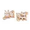 K9 Glass Connector Charms X-FIND-C036-02G-3