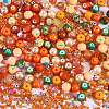 2 Bag Glass Round Beads Set JX547G-4