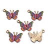 Alloy Enamel Printed Pendants ENAM-CJC0006-66E-2