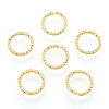 Brass Open Jump Rings KK-N259-56B-2