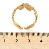 304 Stainless Steel Open Cuff Rings for Women RJEW-U060-01F-G-3