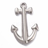 Non-Tarnish 304 Stainless Steel Pendants STAS-O140-14P-1