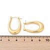 304 Stainless Steel Rhinestone Hoop Earrings for Women EJEW-U046-08B-G-5