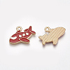 Alloy Airliner Pendants ENAM-S115-083B-2