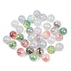Luminous Transparent Resin Inner Flower Beads RESI-C070-05A-2