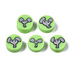 Handmade Polymer Clay Beads CLAY-N008-036D-1