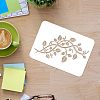 Large Plastic Reusable Drawing Painting Stencils Templates DIY-WH0202-048-3