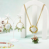 13 strands 13 styles Electroplate Glass Beads Strands EGLA-CD0001-08-7