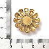 Natural Amethyst Flower Pendants STAS-R009-05G-04-3