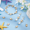 40Pcs Ocean Theme Alloy Connector Charms FIND-BBC0002-96-4
