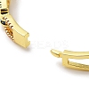 Brass Micro Pave Cubic Zirconia Hinged Bangles BJEW-Z061-01A-3