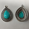 Tibetan Style Alloy Pendants LS-G-TAC0014-07AS-1