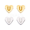 4Pcs 2 Colors Stainless Steel Beads STAS-TA0002-72C-1