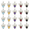 Glass Pendants PALLOY-HY00021-1