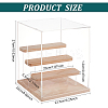 Assembled Acrylic Model Toy Display Box ODIS-WH0029-42-2