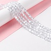 Synthetic Moonstone Beads Strands G-E573-01A-16-1