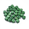Dyed Natural Wood Beads WOOD-S617-7-LF-2