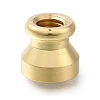 Christmas Golden Tone Wax Seal Brass Stamp Heads LS-AJEW-A058-01E-2