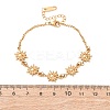 304 Stainless Steel Sun Link Bracelets BJEW-K293-06B-G-5