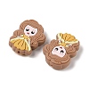 Princess Food Grade Silicone Focal Beads SIL-A008-05C-2