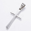 Tarnish Resistant 304 Stainless Steel Pendants LS-STAS-F106-60P-2