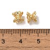 Rack Plating Flower Brass Beads KK-F873-26LG-2